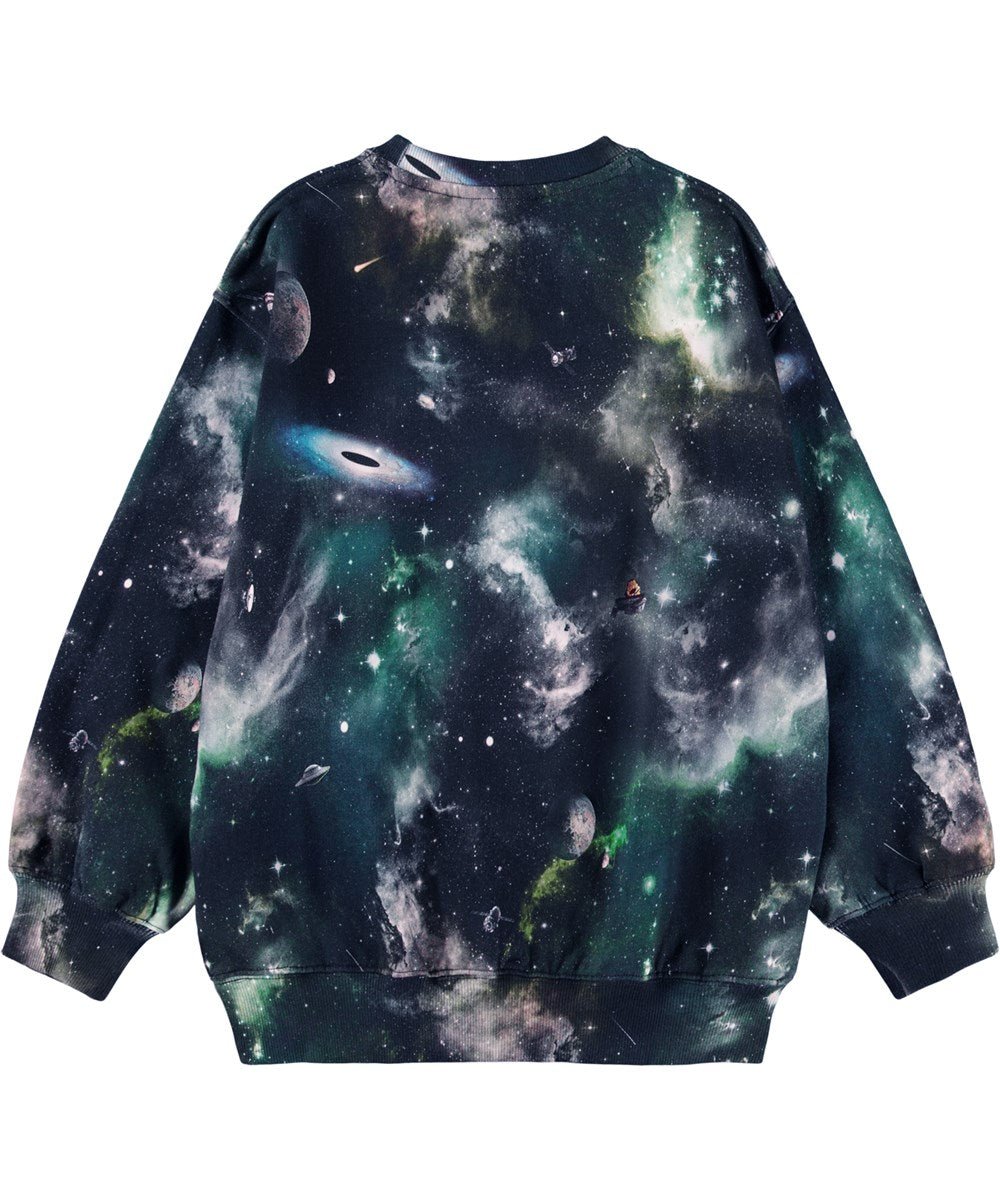 Sudadera Afelpada Monti Deep Space Molo - molo - PetitGegant