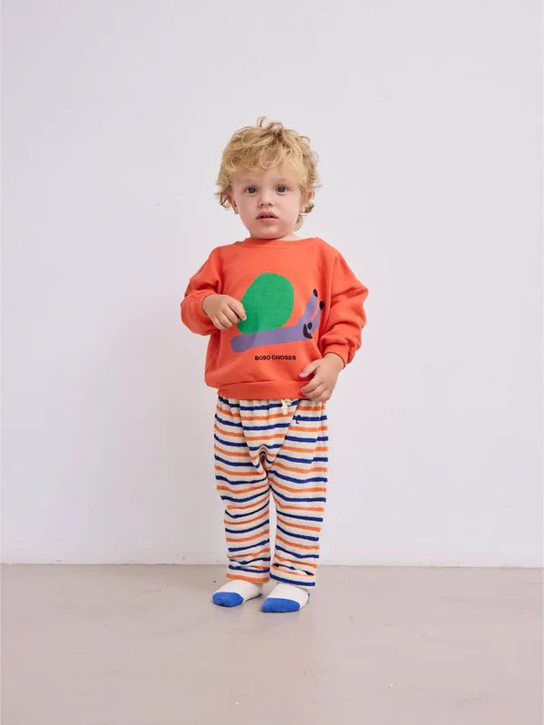 Sudadera Bebé Funny Snail Bobo Choses - Bobo Choses - PetitGegant