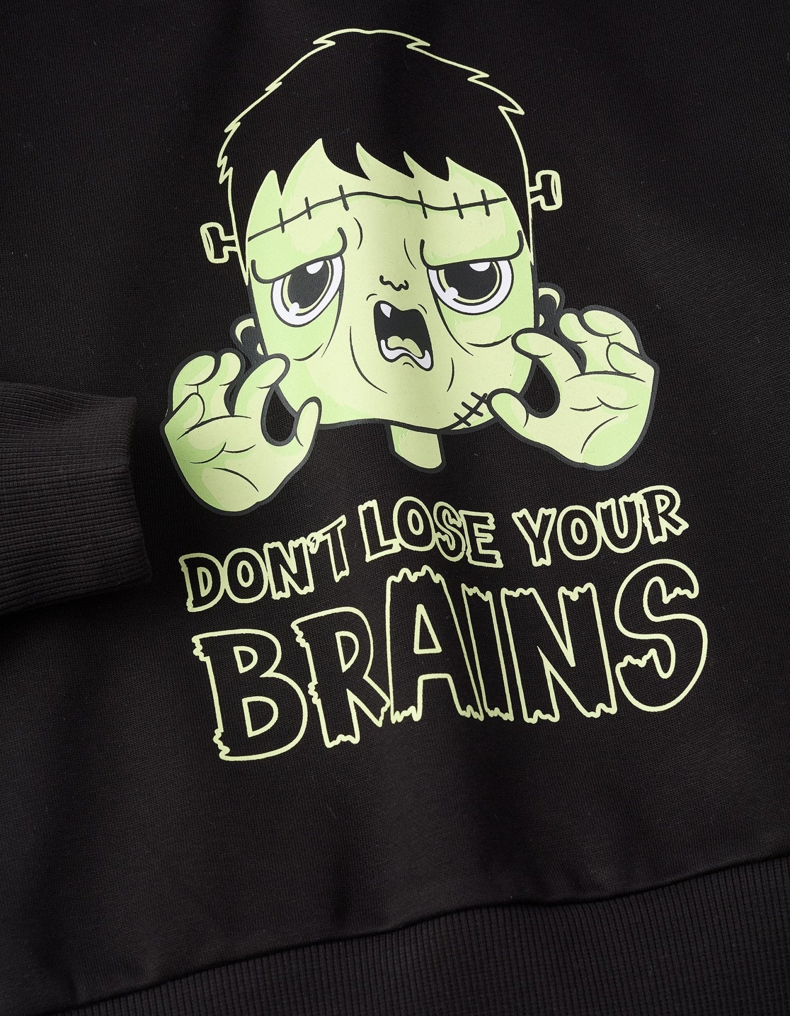 Sudadera Brains Brilla en la oscuridad ZY - Zippy - PetitGegant