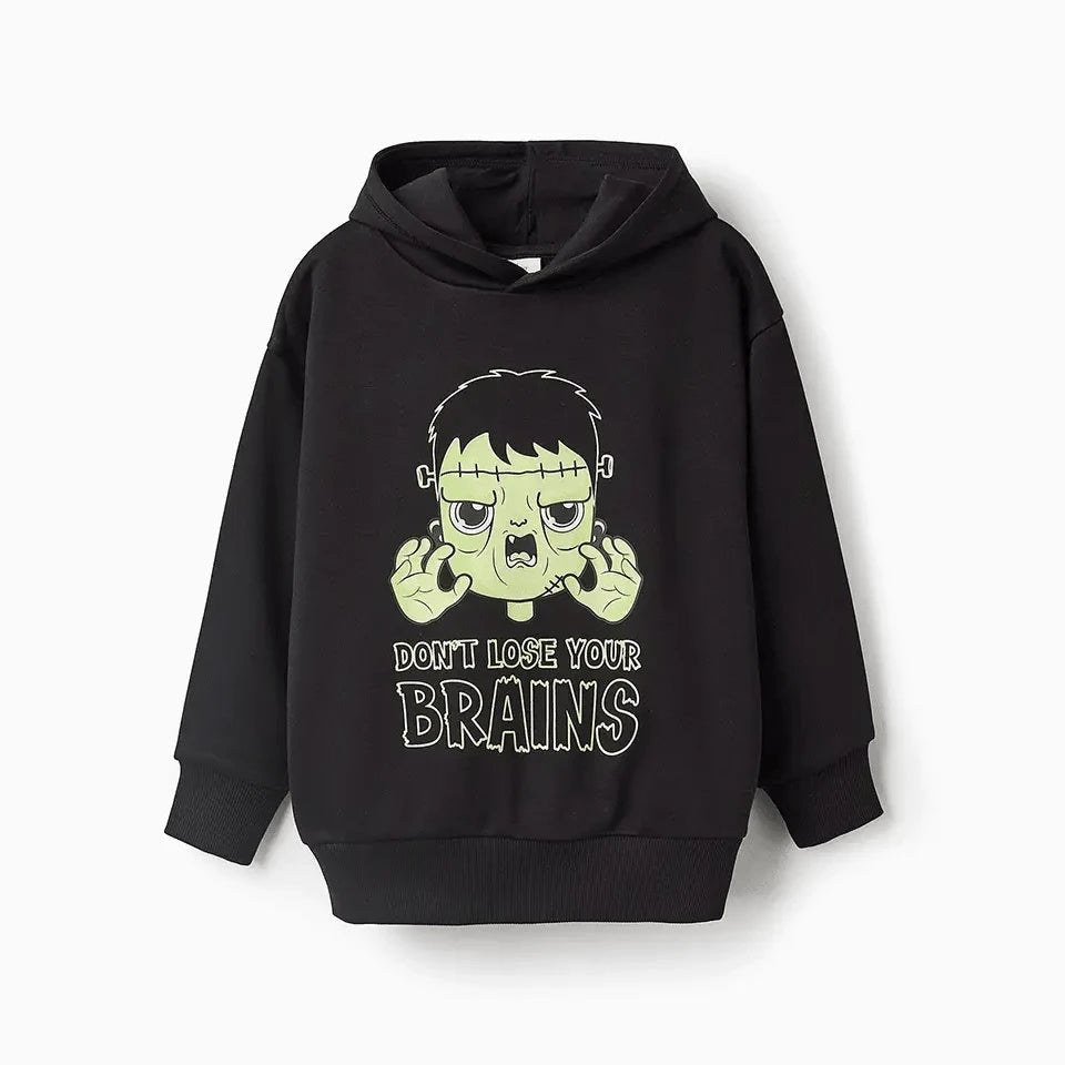 Sudadera Brains Brilla en la oscuridad ZY - Zippy - PetitGegant