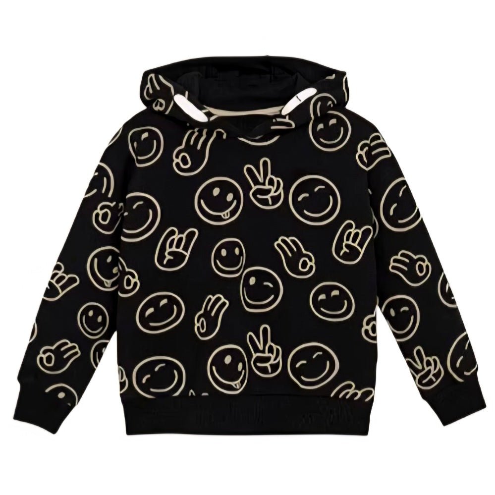Sudadera Con Capucha Happy Smiley Minymo - Minymo - PetitGegant