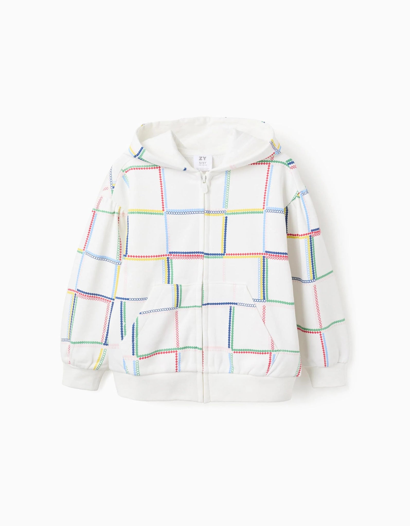 Sudadera con Capucha y Cremallera Entretiempo Colors ZY - Zippy - PetitGegant