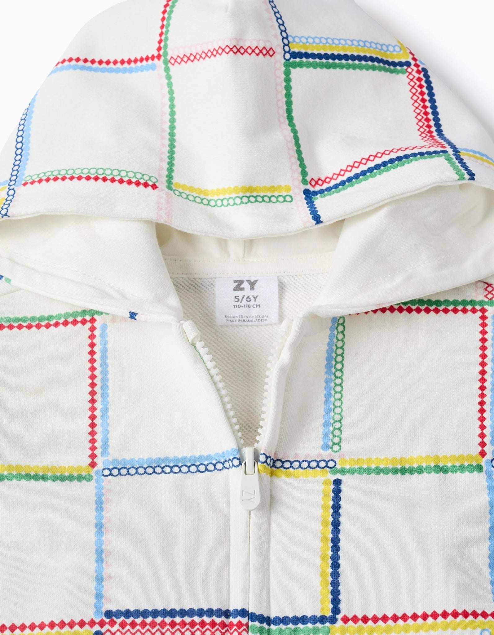 Sudadera con Capucha y Cremallera Entretiempo Colors ZY - Zippy - PetitGegant