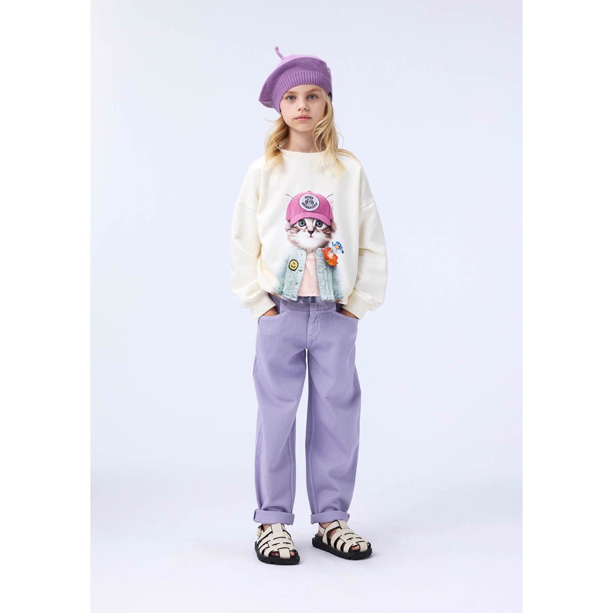 Sudadera Kitty Miauu Molo - molo - PetitGegant