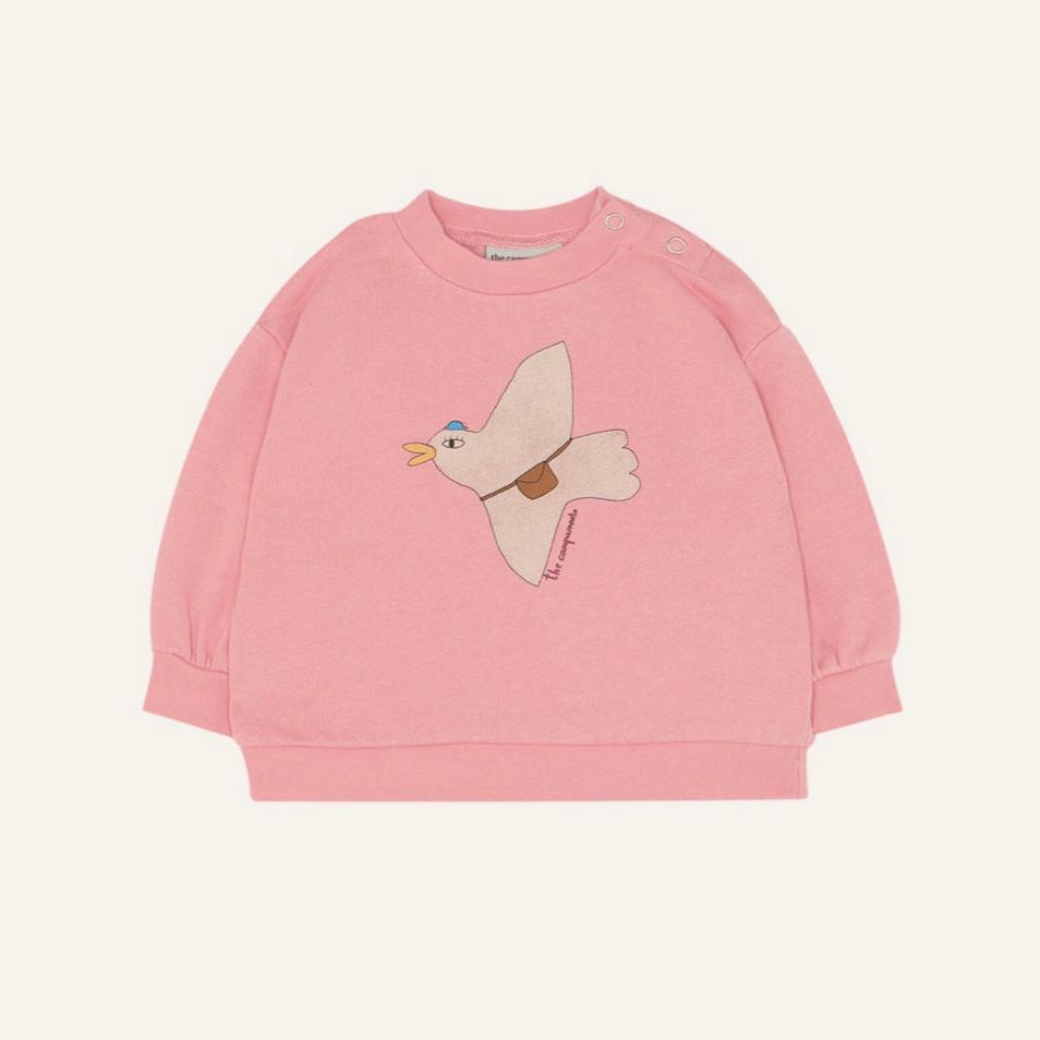 Sudadera perchada bebé Pigeon Pink The Campamento - The Campamento - PetitGegant