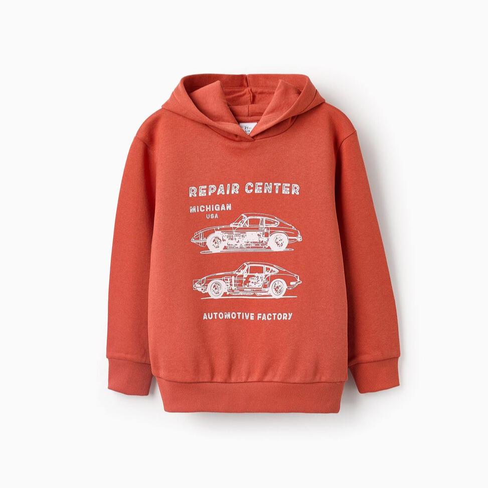 Sudadera Perchada 'Repair Center', Zy - Zippy - PetitGegant