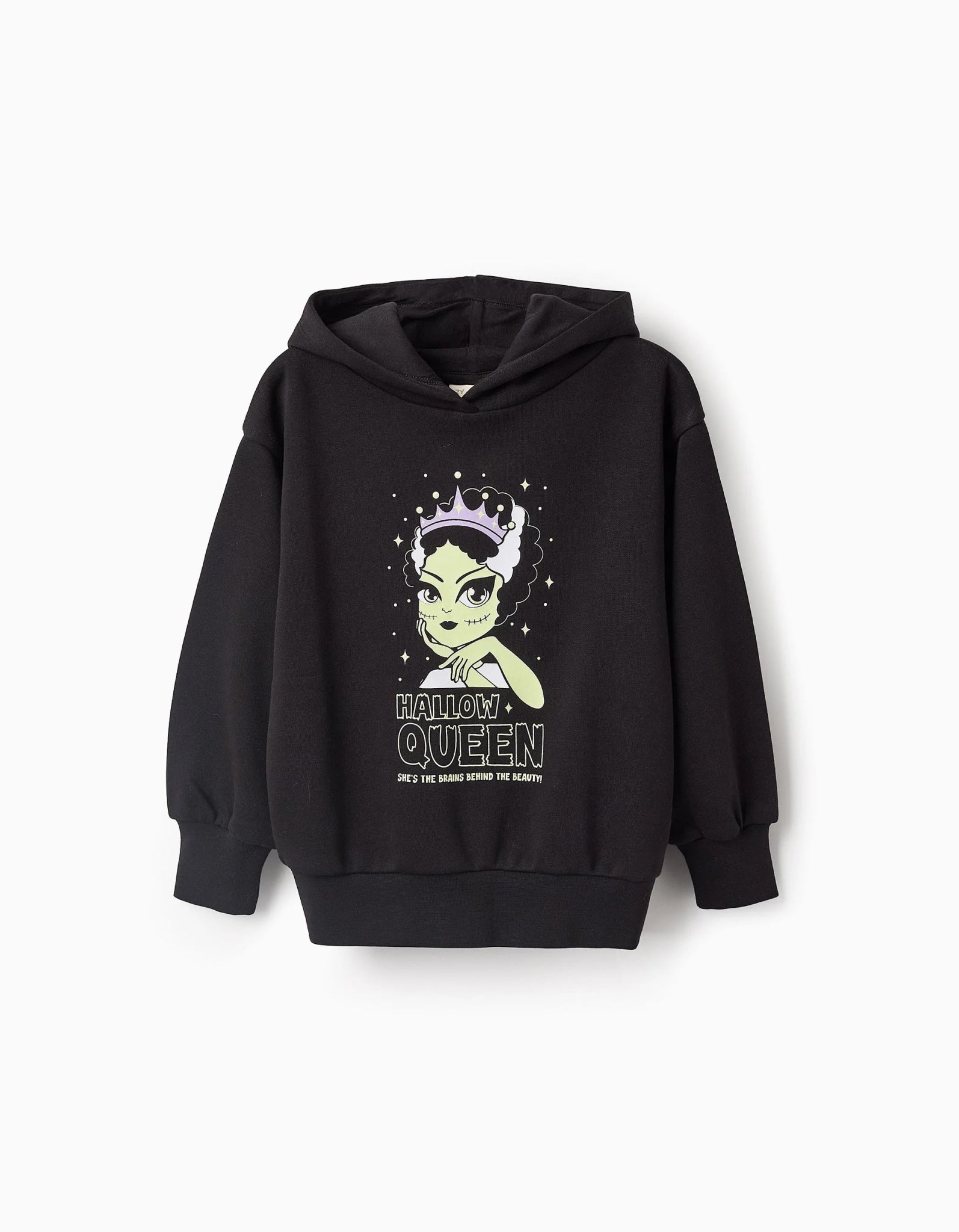 Sudadera Queen Brilla en la oscuridad ZY - Zippy - PetitGegant