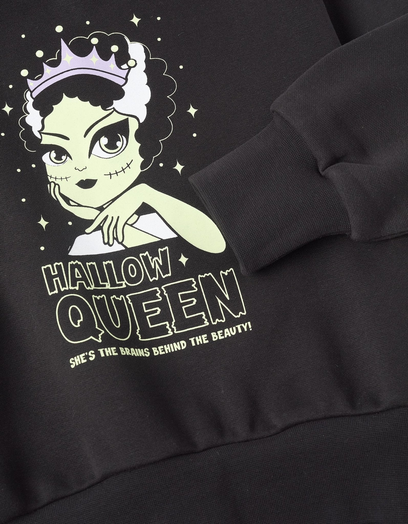 Sudadera Queen Brilla en la oscuridad ZY - Zippy - PetitGegant