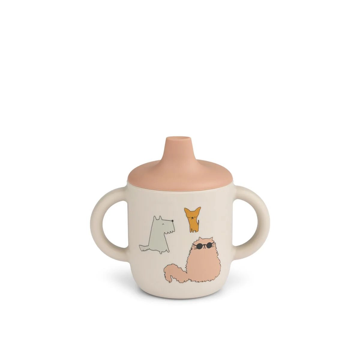 Taza de Silicona Neil Cats & Dogs Liewood - Liewood - PetitGegant
