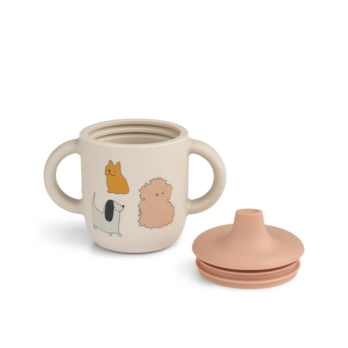 Taza de Silicona Neil Cats & Dogs Liewood - Liewood - PetitGegant