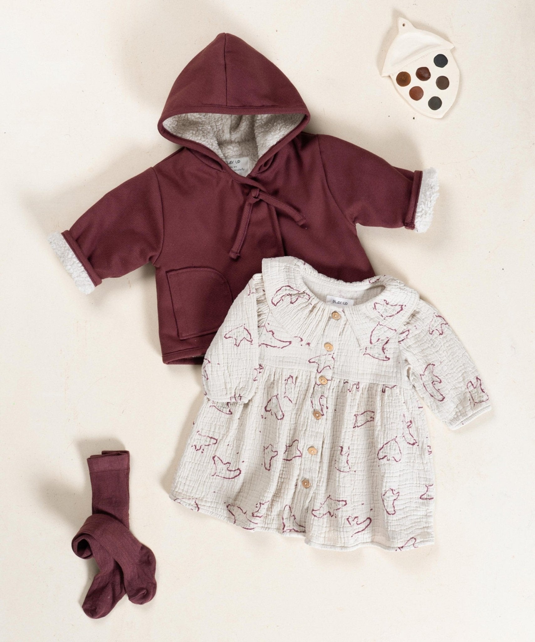 Vestido Algodón Estampado Tones Play Up - PlayUp - PetitGegant