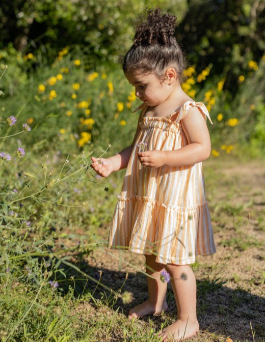 Vestido Bambula Araia Peach 1+in the family - 1+inthefamily - PetitGegant