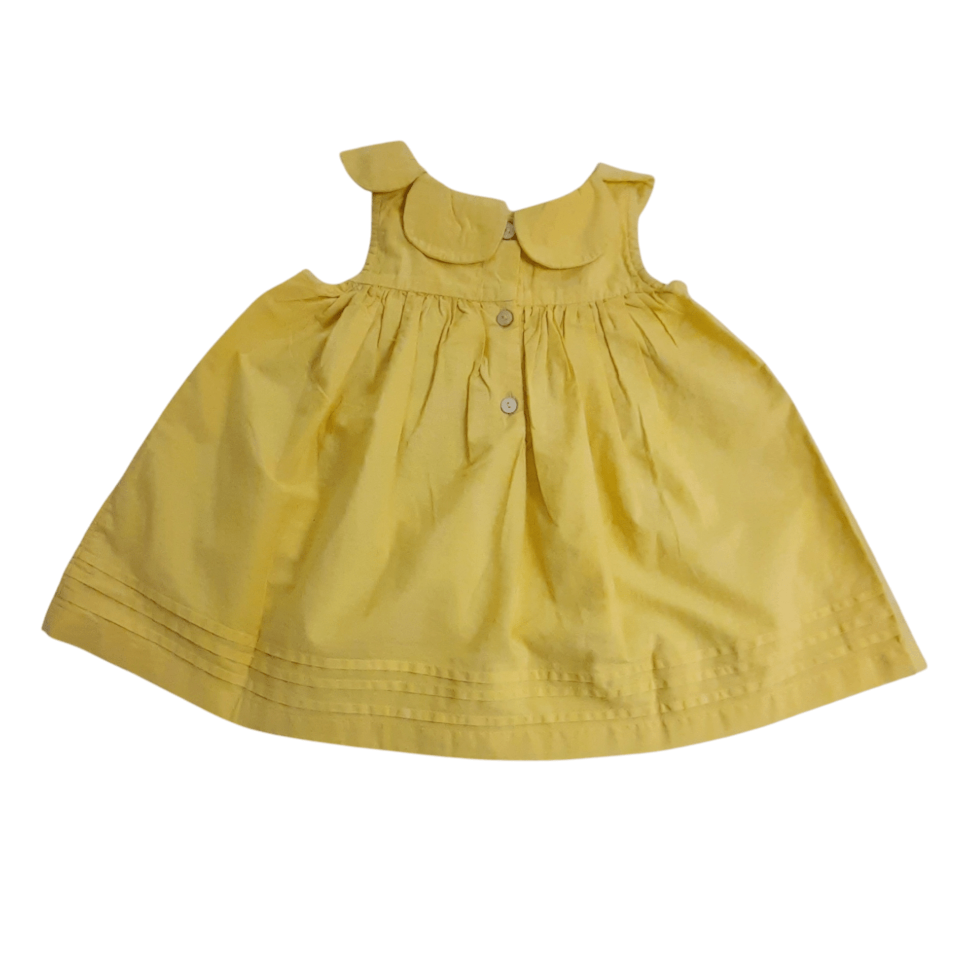 Vestido Bebé Popelina Amarillo Claro ZY - Zippy - PetitGegant