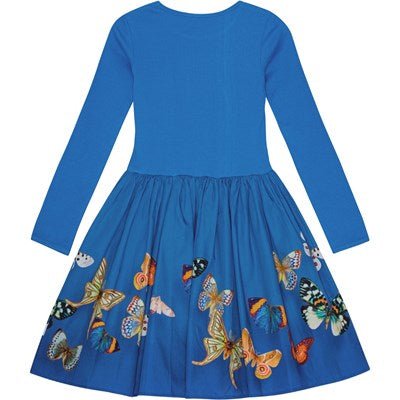 Vestido Casie Night Butterflies Molo - molo - PetitGegant