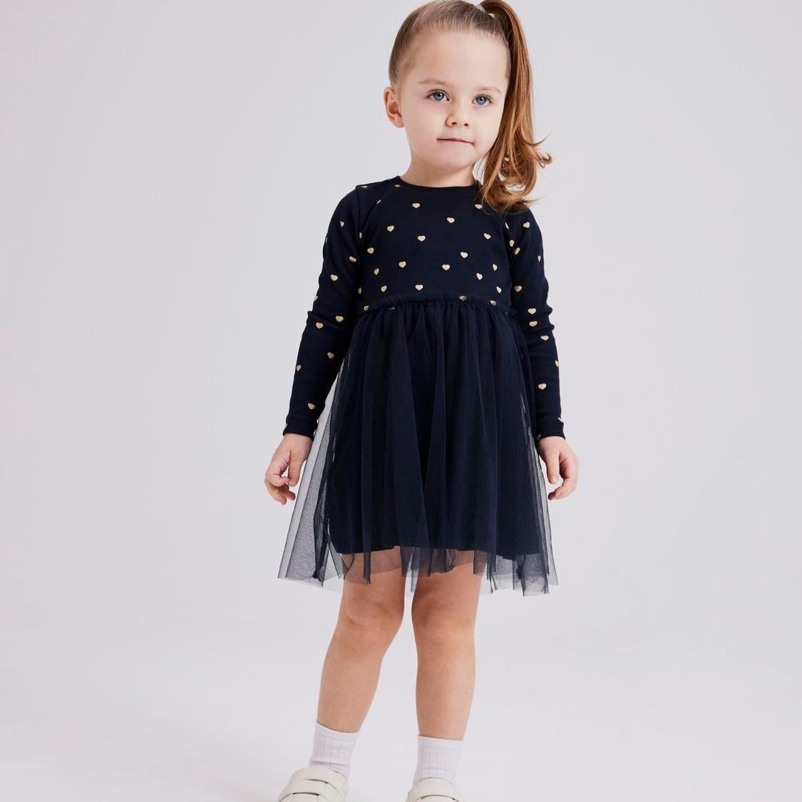 Vestido niña Nadja Dark Sapphire Name It - Name It - PetitGegant