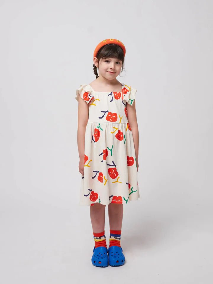 Vestido Smiling all over Bobo Choses - Bobo Choses - PetitGegant