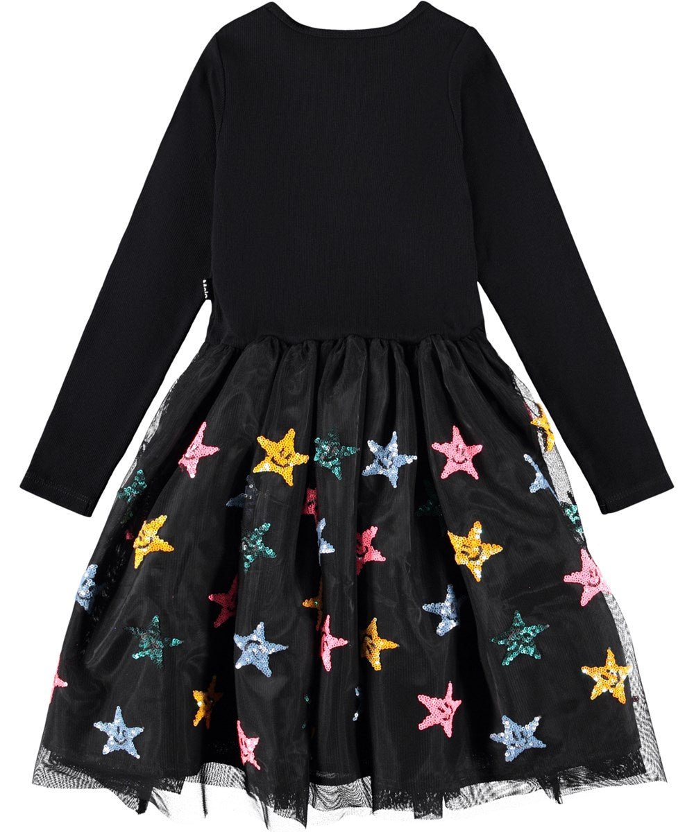 Vestido Tul Cyrus Black Molo - molo - PetitGegant