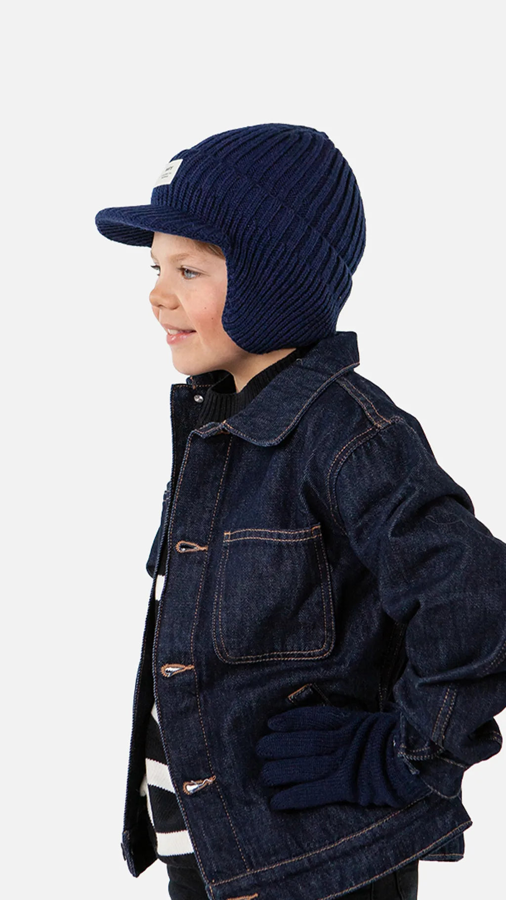 Gorro de Pedernal Azul Barts