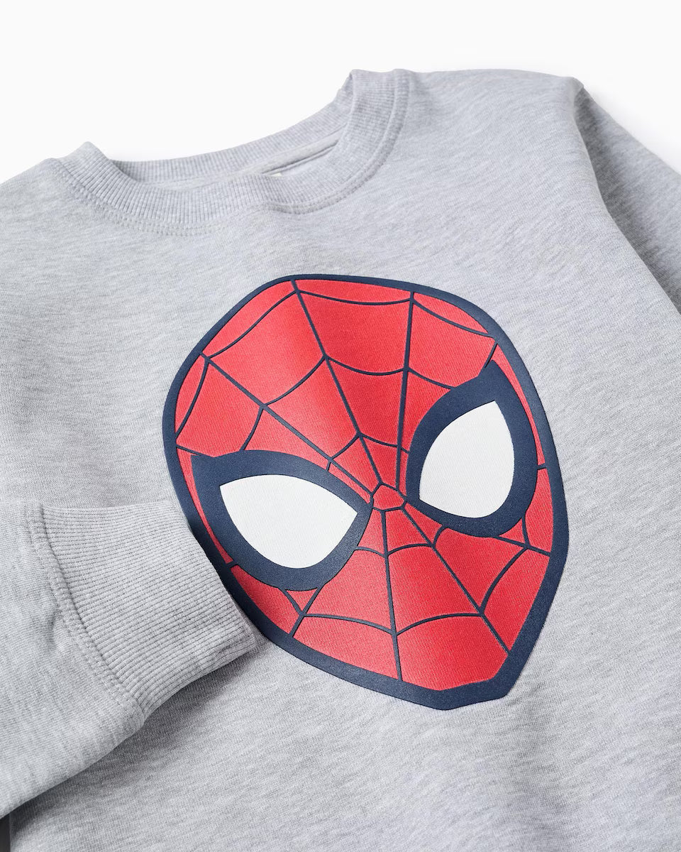 Sudadera Perchada Estampada Spiderman ZY
