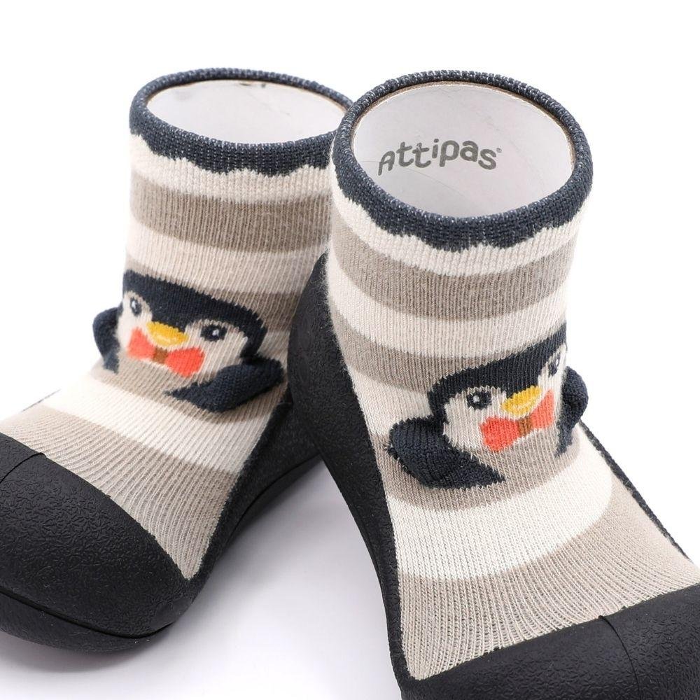 Zapatos suela blanda Penguin Black Attipas - Attipas - PetitGegant