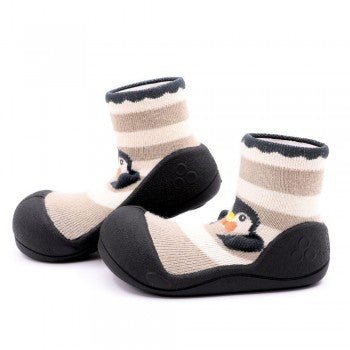 Zapatos suela blanda Penguin Black Attipas - Attipas - PetitGegant