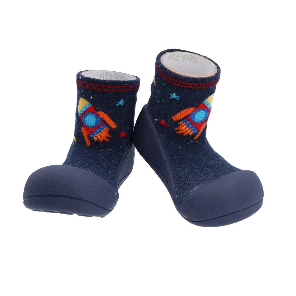 Zapatos suela blanda Rocket Navy Attipas - Attipas - PetitGegant