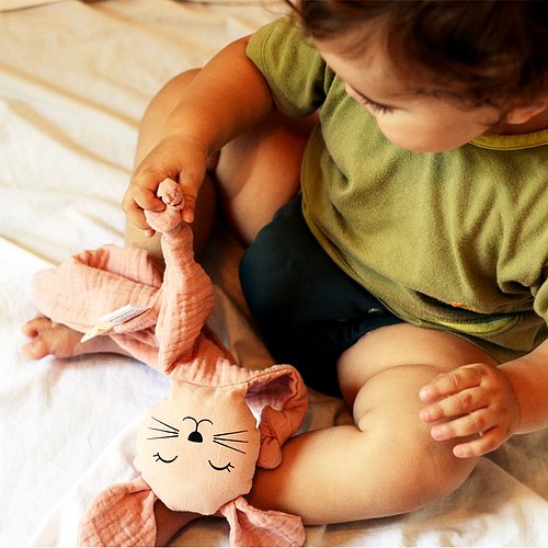 Doudou ratón tejido orgánico Apunt Barcelona - PetitGegant