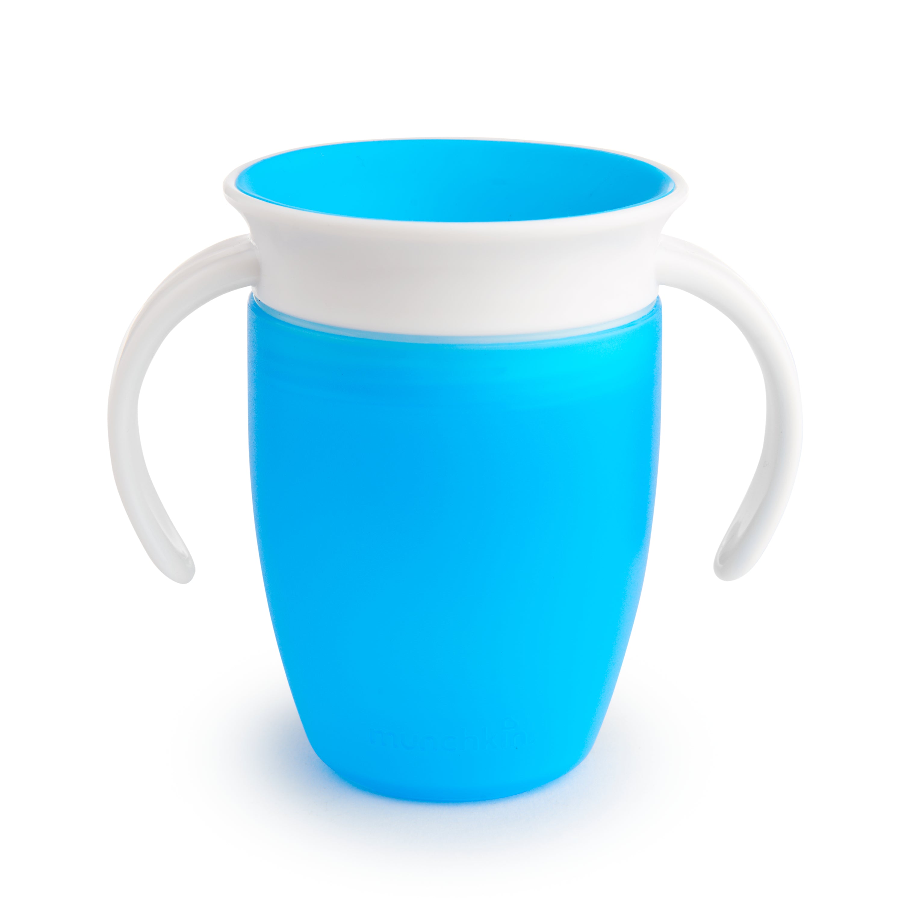 Taza antigoteo Miracle 360º azul con tapa Munchkin - PetitGegant