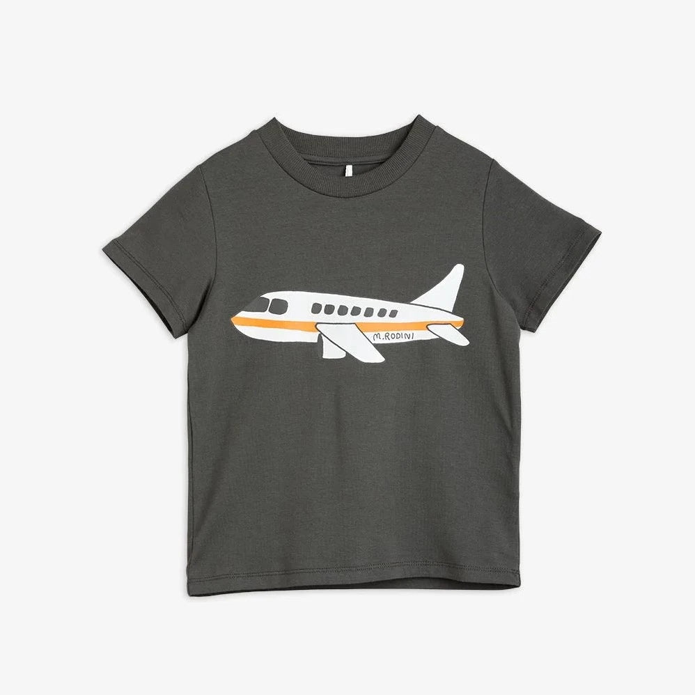 Camiseta Airplane Grey Mini Rodini-MiniRodini-PetitGegant