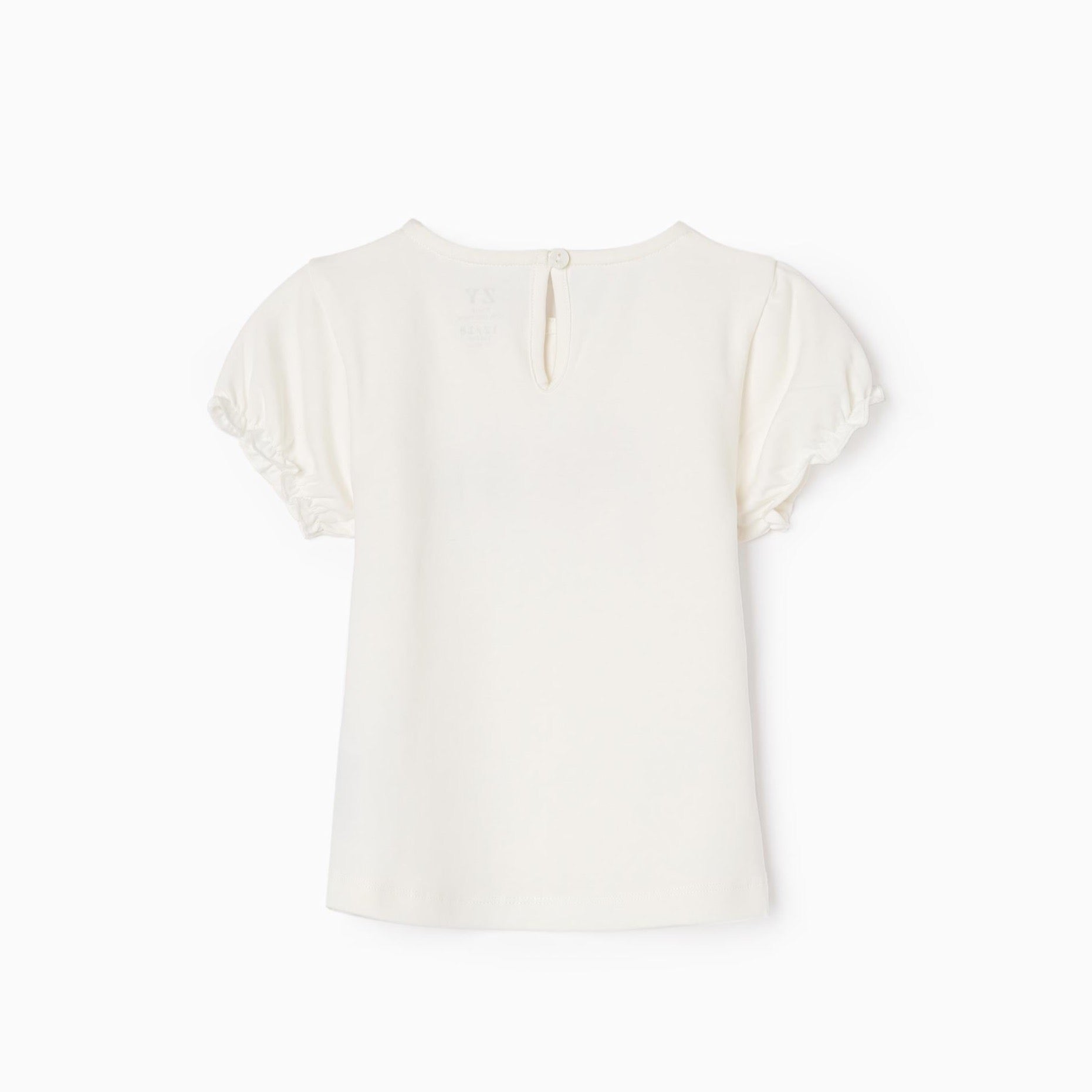 Camiseta algodón bebé Fleur ZY (Última talla 6/9meses)-Zippy-PetitGegant