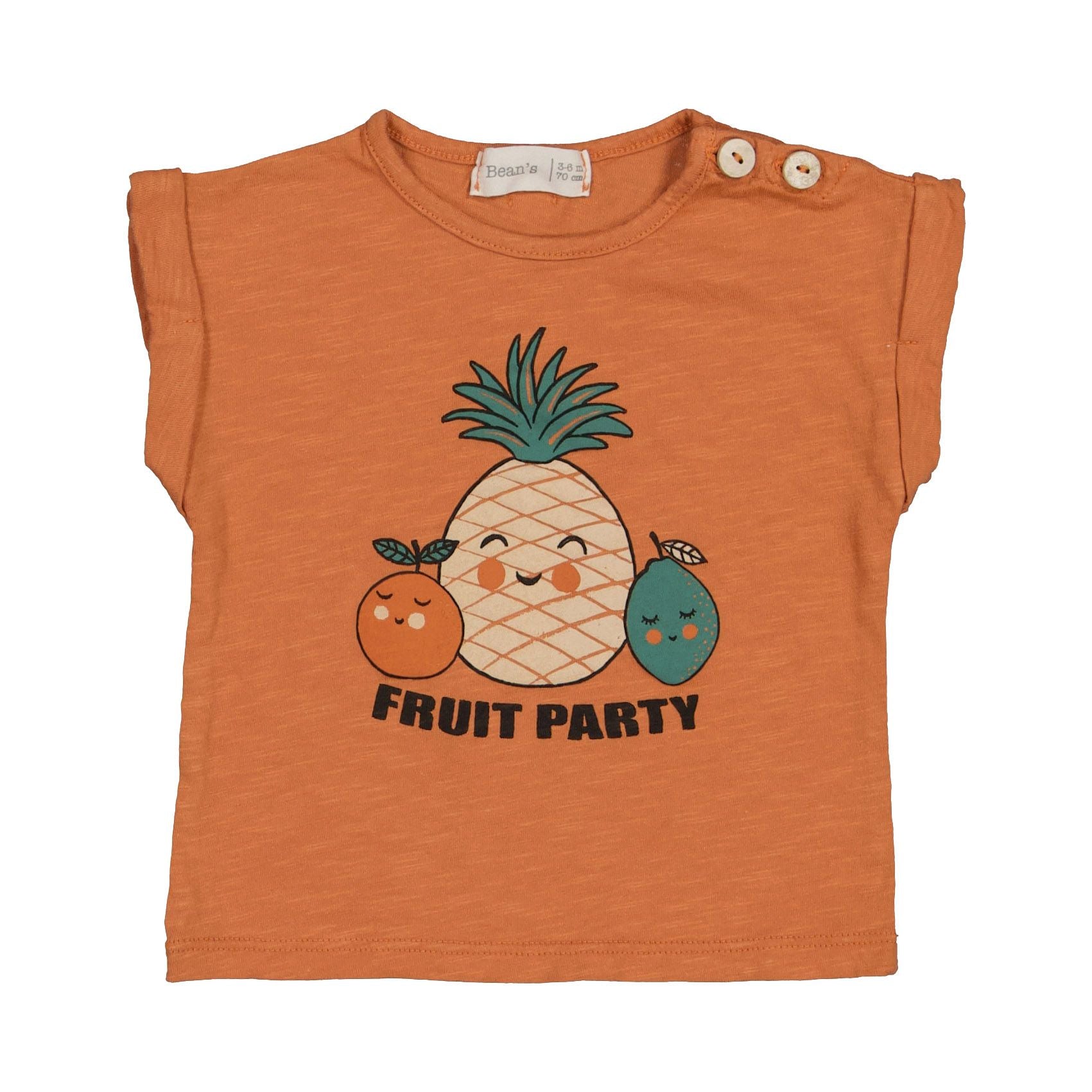 Camiseta MC Banana Fruit Party Brick Bean’s-bean's-PetitGegant