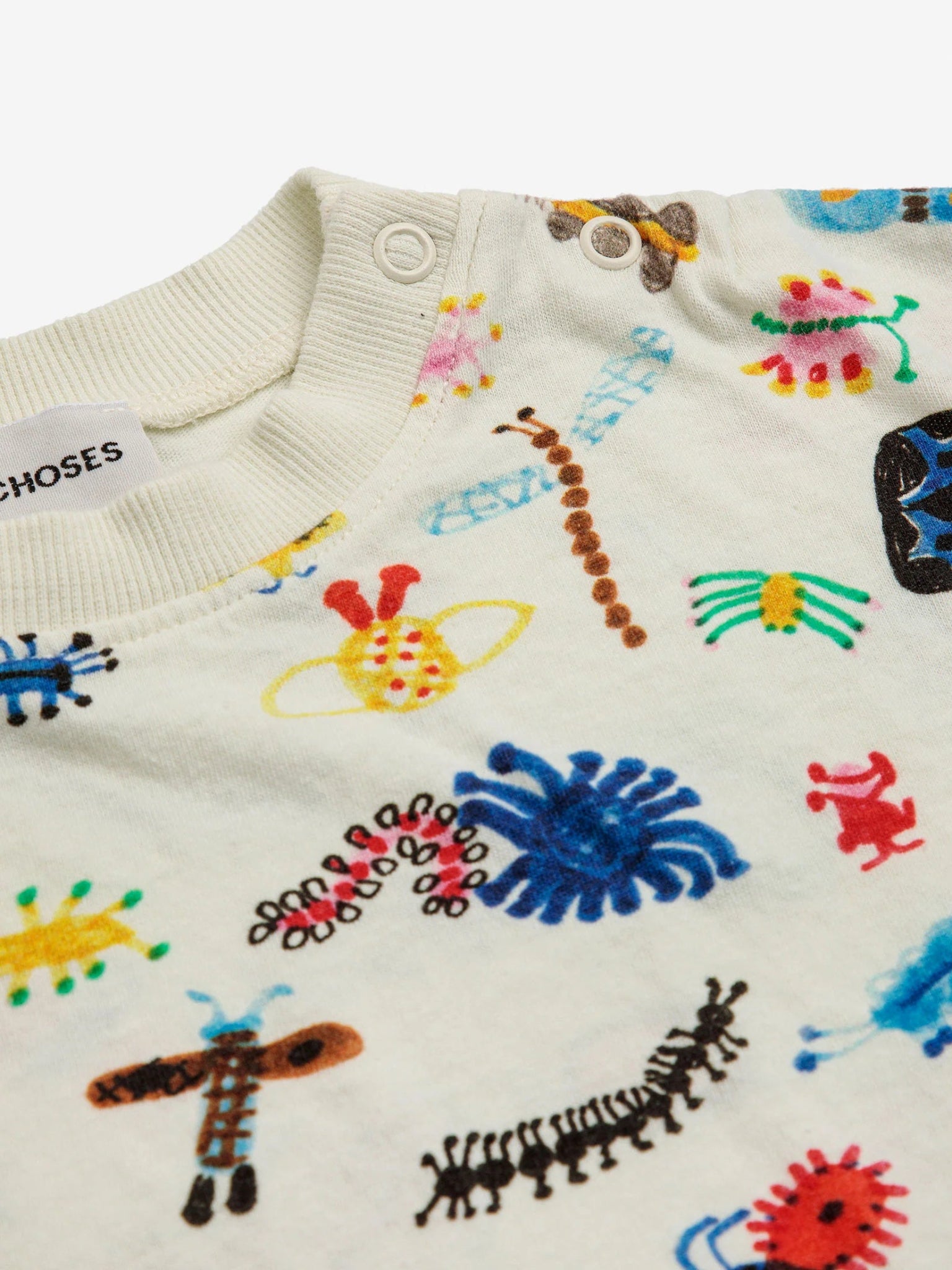 Camiseta MC bebé Insectos Divertidos Bobo Choses-Bobo Choses-PetitGegant