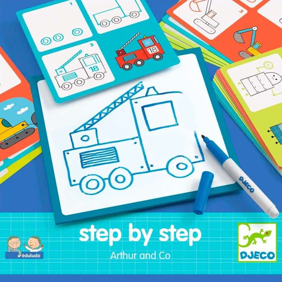 Eduludo Step by Step Arthur & Co. Djeco-Djeco-PetitGegant