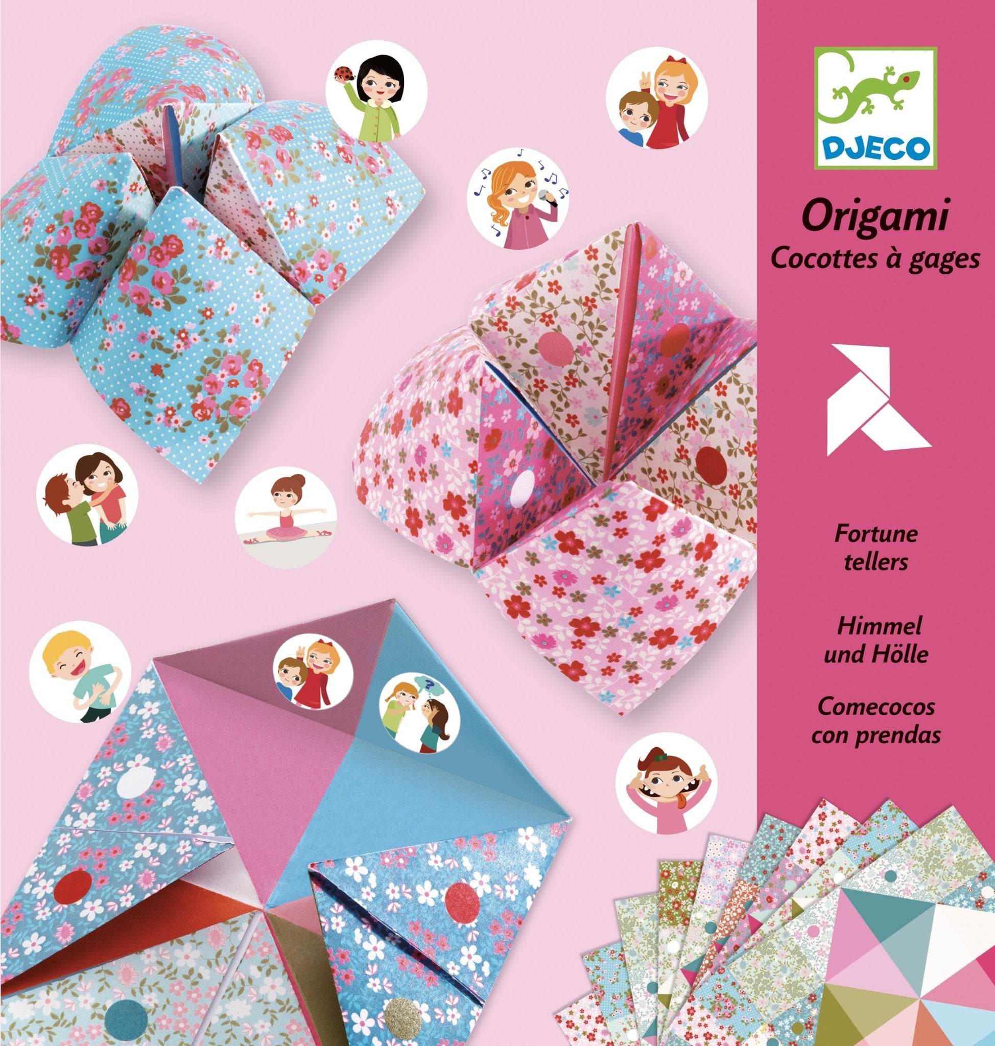 Papiroflexia origami de flores Djeco-Djeco-PetitGegant