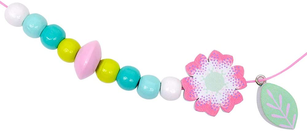 Perlas de Madera Feuilles et fleurs Djeco-Djeco-PetitGegant