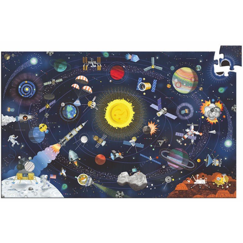 Puzzle de observación 200 Pcs "El Espacio" Djeco-Djeco-PetitGegant