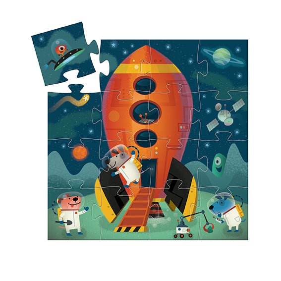 Puzzle Nave Espacial Djeco-Djeco-PetitGegant