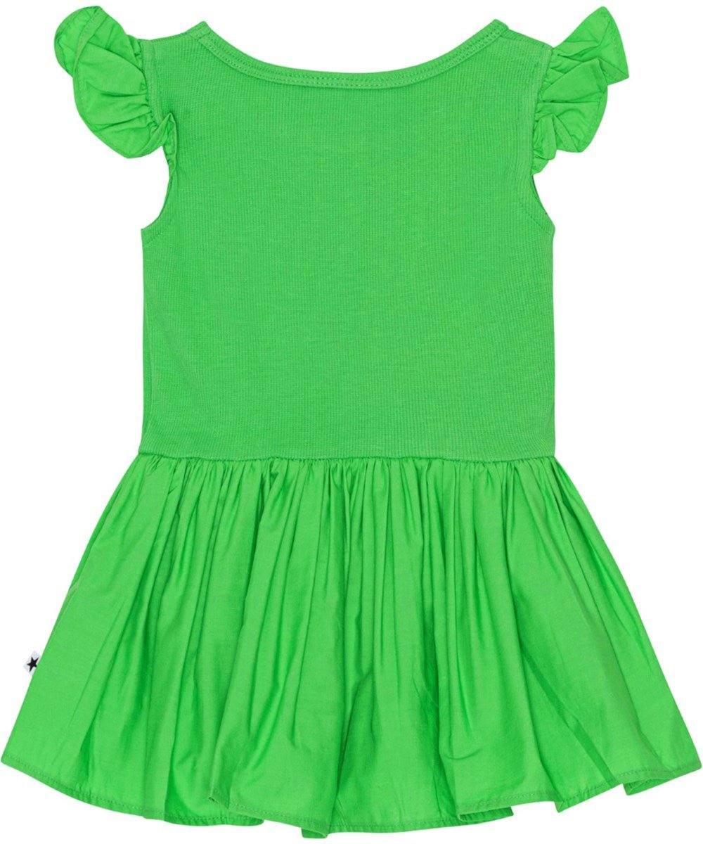 Vestido bebé y niña Cimi Classic Green Molo-molo-PetitGegant